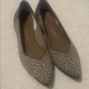 Rothy's Women's Tan Patterned Flats